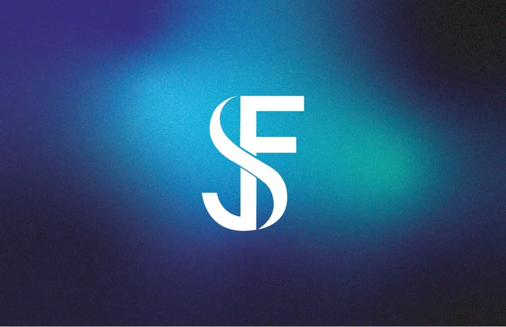 FS monogram on Frederik Strobl's business card
